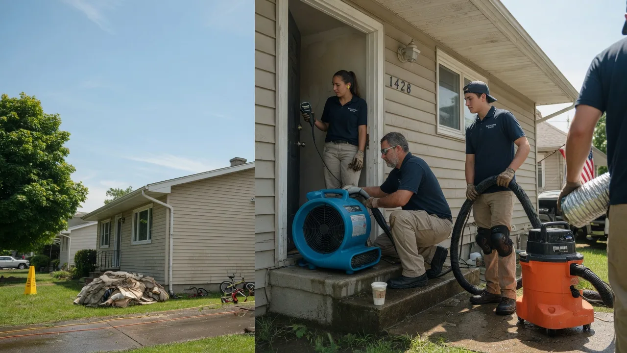 Water Damage Restoration in West Jefferson, OH near me